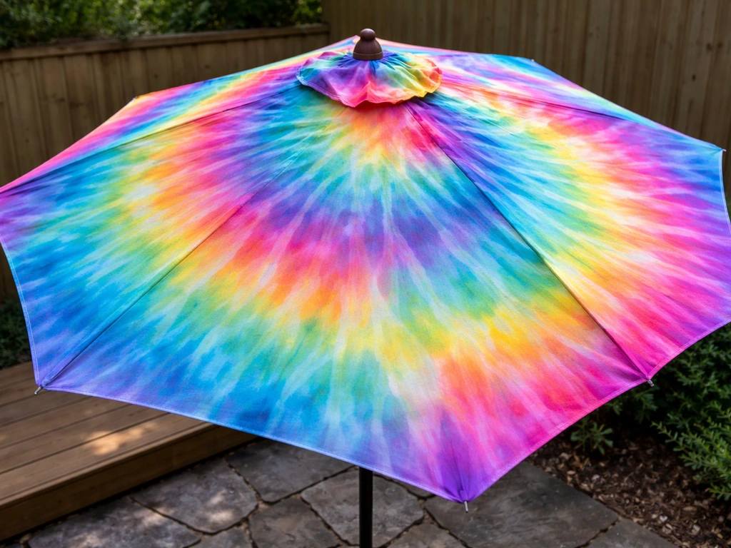 How to Dye a Patio Umbrella Step by Step Guide