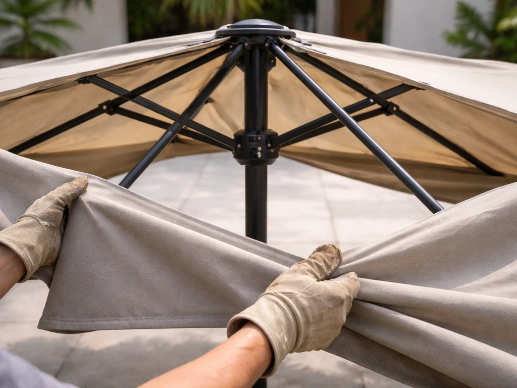 How to Replace Patio Umbrella Canopy Step by Step