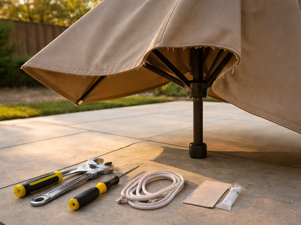 Fix a Patio Umbrella: DIY Troubleshooting and Repair Steps