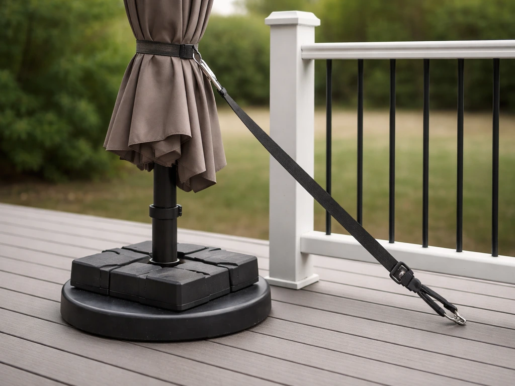 How to Secure a Patio Umbrella From Wind