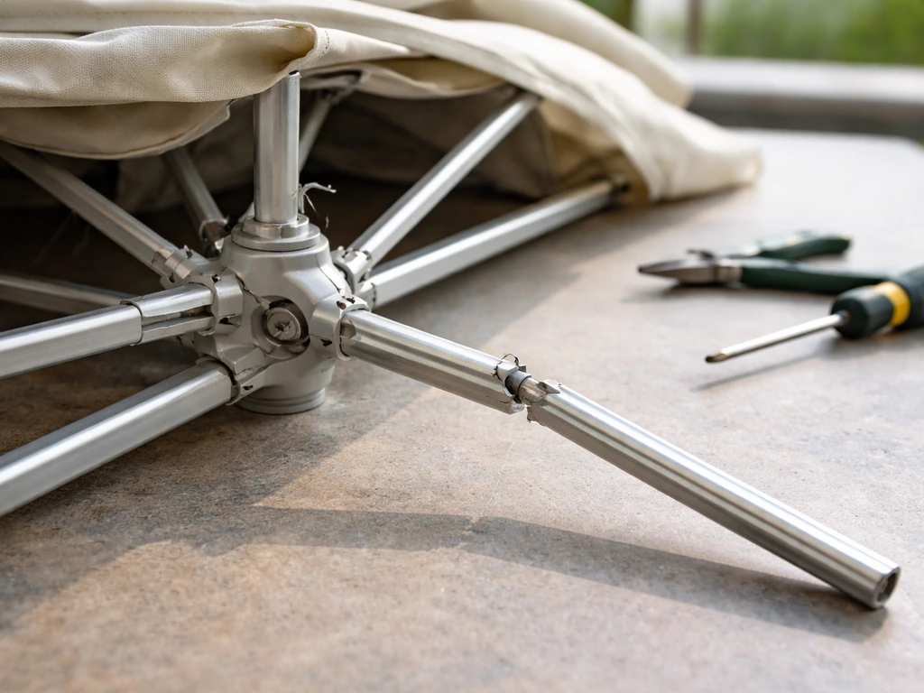 Fix Patio Umbrella Rib: Diagnose and Repair Step by Step