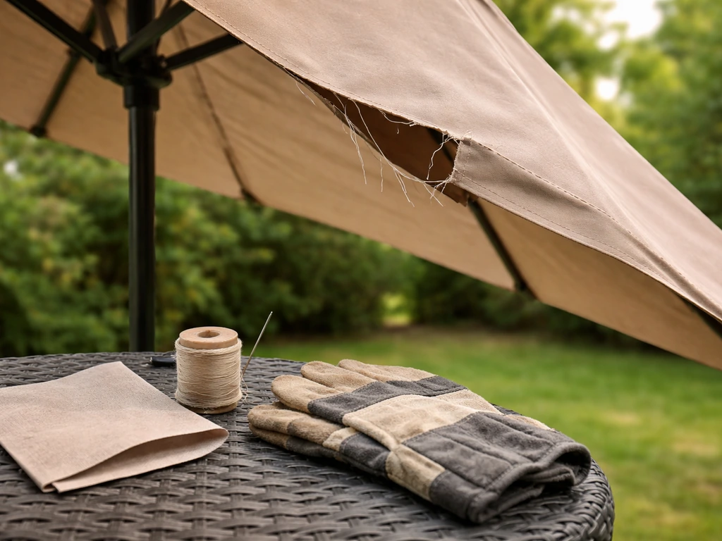 How to Repair Patio Umbrellas: Step-by-Step Fixes