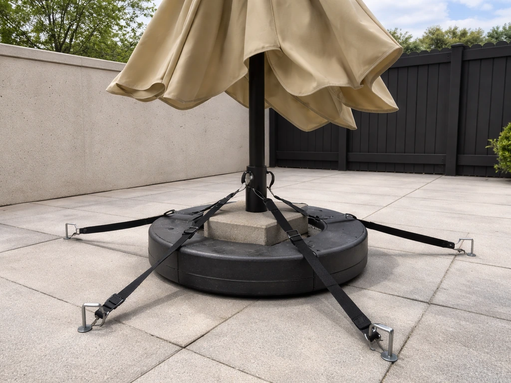 How to Hold Patio Umbrella in Place in Wind