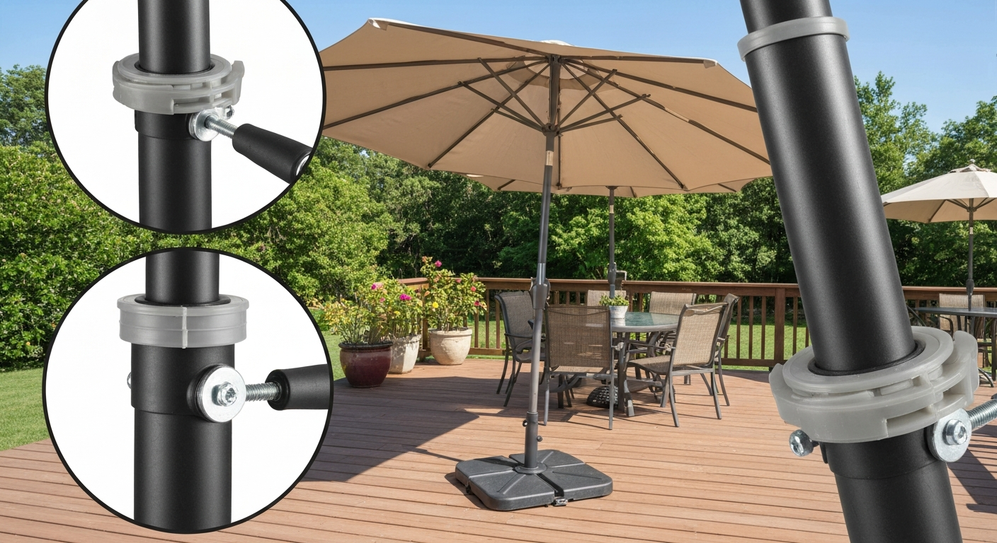 how to tilt costco patio umbrella