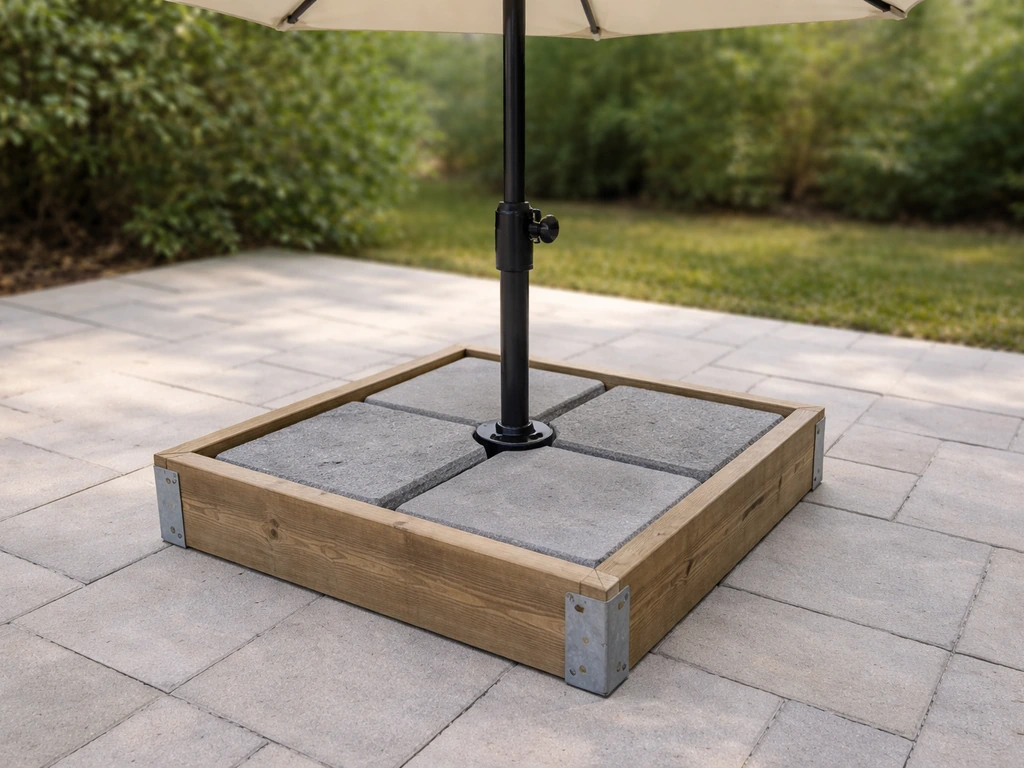 Do It Yourself Patio Umbrella Stand: DIY Guide