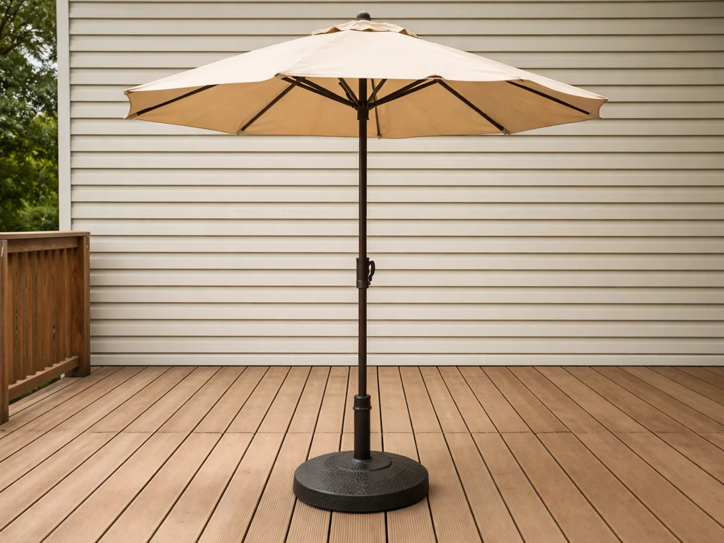 How to Hold Up a Patio Umbrella Without a Table